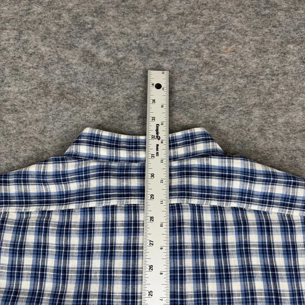Polo Ralph Lauren Double Pocket Work Shirt Classic Linen Blend Lot‎ of 2 Mens XL